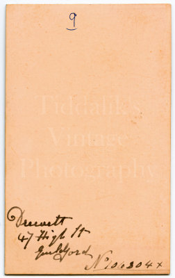 CDV Carte de Visite Photo