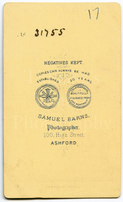 CDV Carte de Visite Photo