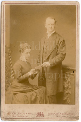 Cabinet Card Photo Constance Jane Nelson Daughter of 3rd Earl Horatio Nelson