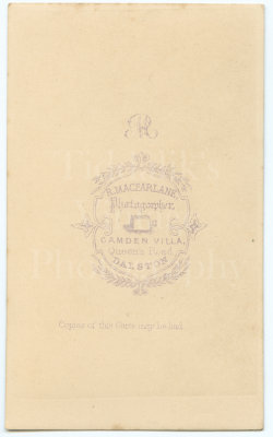 CDV Carte de Visite Photo