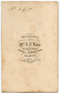 CDV Carte de Visite Photo