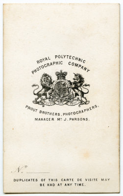 CDV Carte de Visite Photo