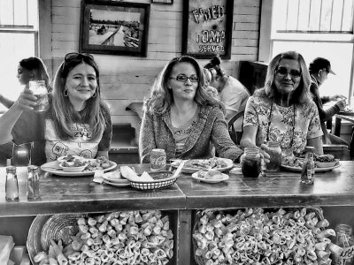 Jarrell Plantation, Juliette, Ga (BW)