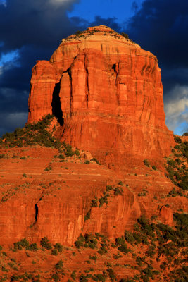 00145-IMG_4242-Sedona Rock Formation at Sunset.jpg