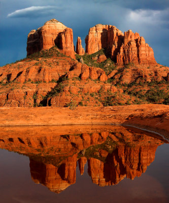 00173-IMG_8588-Reflections of Cathedral Rock at Sunset.jpg