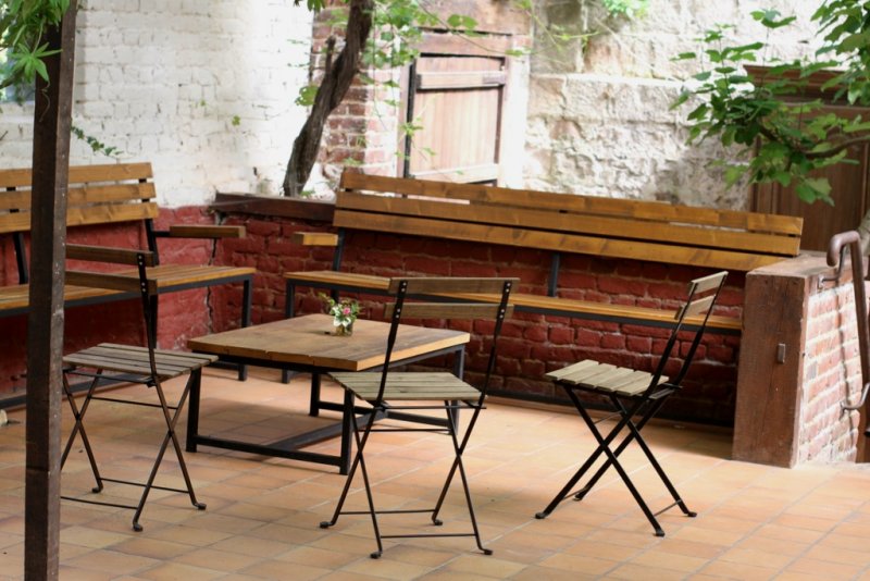 Lyrical June 6 - Empty Chairs at Empty Tables