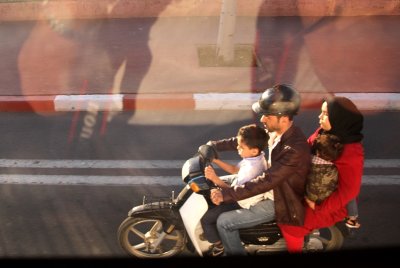 Metal and Stone, family transport Moroccan style