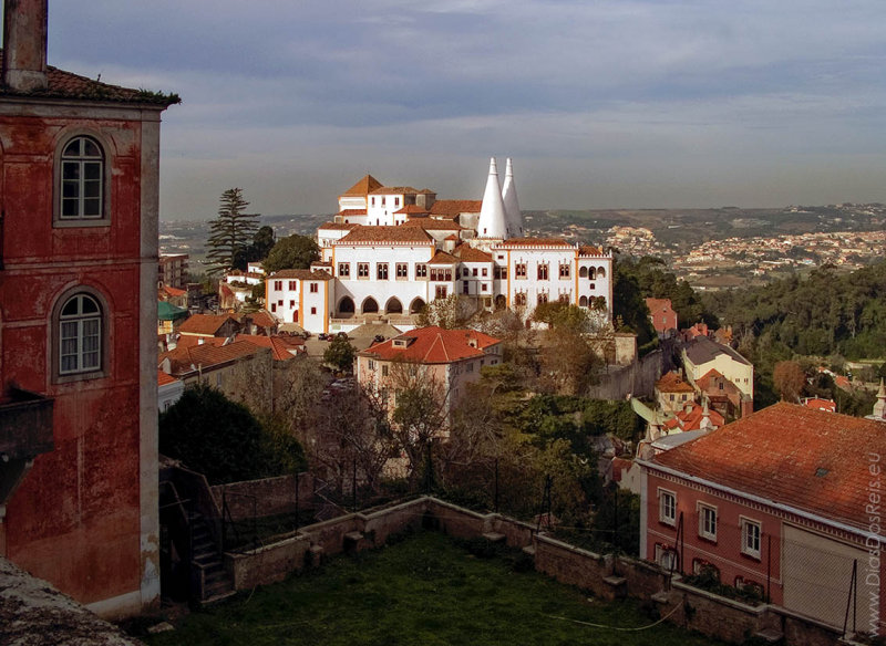 Sintra e o Palcio Nacional em 6 de dezembro de 2001