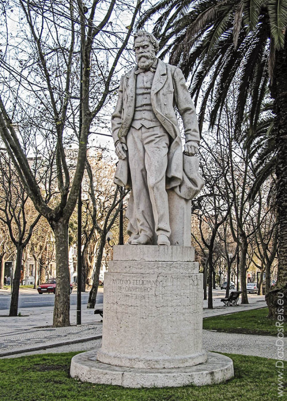 Antnio Feliciano de Castilho pelo Escultor Leopoldo de Almeida (1952)