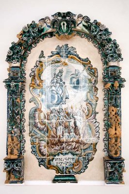 Painel de azulejos de Nossa Senhora das Almas (Manuel da Costa Brioso - 1772)