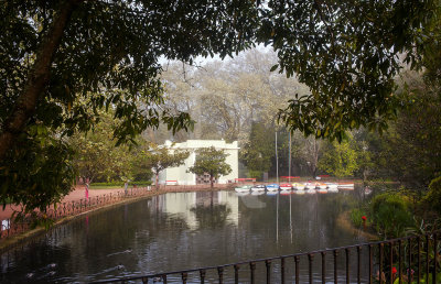 O Parque D. Carlos em 5 de abril de 2017