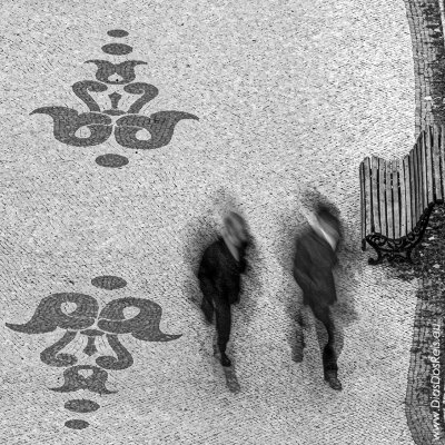 Lisbon Sidewalk - Av. da Liberdade