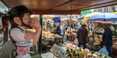 A Praça da Fruta em 13 de março de 2004