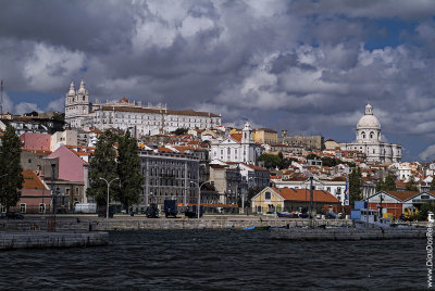 Lisbon Seen from the River Tagus