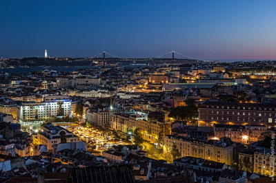 Lisboa Vista da Sra. do Monte