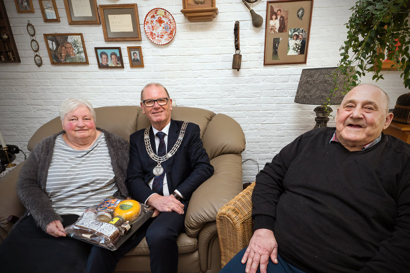 Echtpaar Krouwel-Tuinier 60 Jaar getrouwd