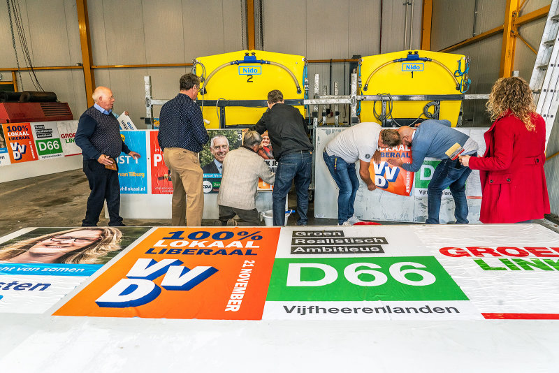 Plakdag VHL politici