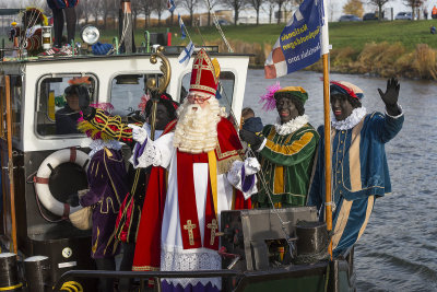 Aankomst Sinterklaas in Vrijstad Vianen