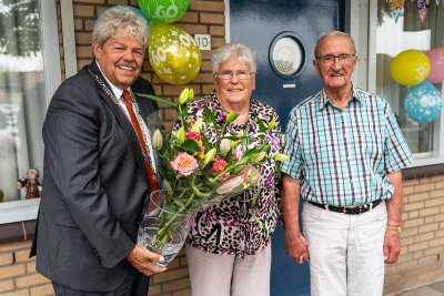 Echtpaar de Koster  60 jaar getrouwd