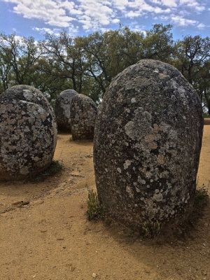 Stone Circles, Cromeleque dos Almendres-- Alentejo, Portugal