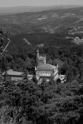 Buaco, Portugal-- the Palace and the Via Sacra