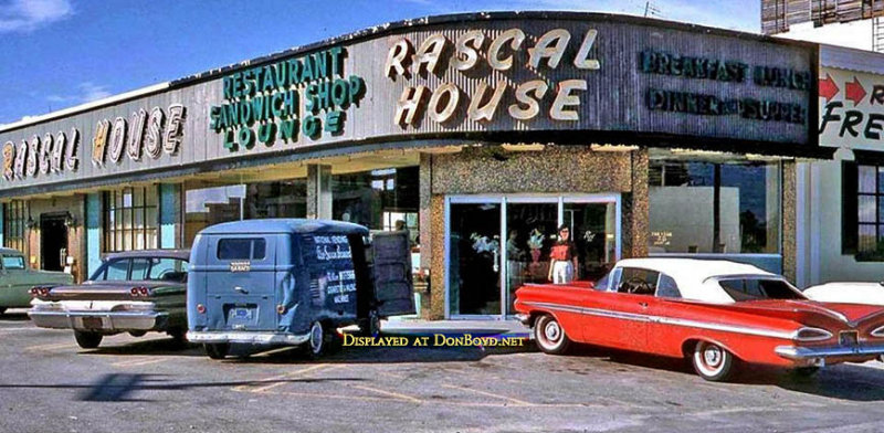 1960s-70s - the Rascal House Restaurant on Collins Avenue in Sunny Isles