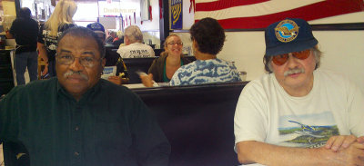 December 2011 - Pat Parnther and Nelson Hernandez at Brothers of Brooklyn in Miami Lakes