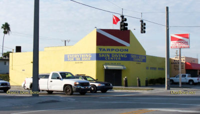 2011 - Tarpoon Skin Diving Center in the northwest corner of W. 32nd Street and Palm Avenue