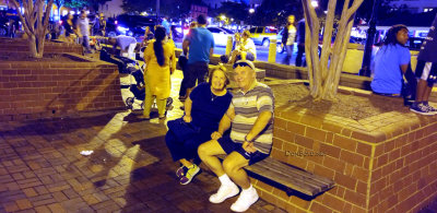 September 2016 - Karen and Don Boyd relaxing at the waterfront in downtown Annapolis, Maryland