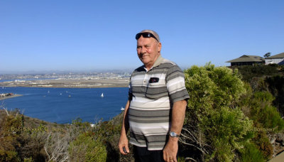 November 2016 - Don Boyd at Cabrillo National Monument, Point Loma, California