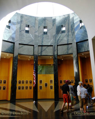 June 2015 - the Hall of Fame inside the National Baseball Hall of Fame Museum