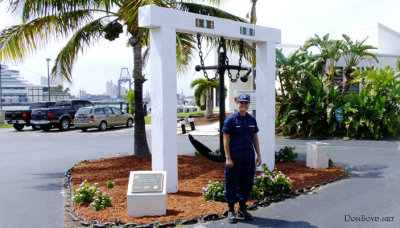 March 2014 - SN Patricia Carrow, our tour guide at Coast Guard Station Ft. Lauderdale