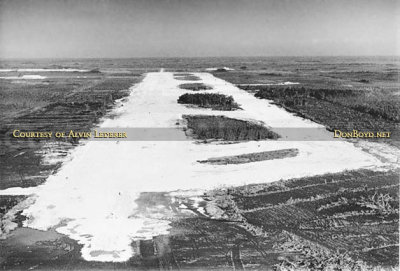 1970 - aerial view of the Dade County Training & Transition Airport under construction