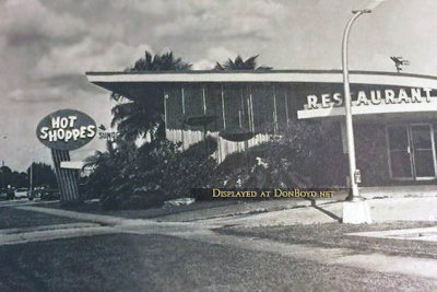 Late 1950's/early 1960's - Hot Shoppes Restaurant, 3500 South Dixie Highway, Miami
