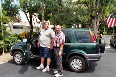 June 2003 - Mark Fidler and Eric D. Olson before Mark moved up to Ocala