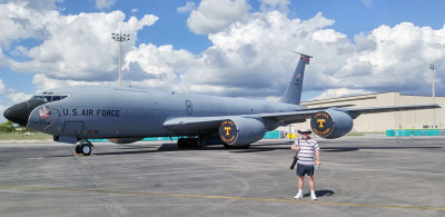 November 2016 - Don Boyd with Tennessee Air National Guard KC-135R #59-1478 at Homestead Joint Air Reserve Base