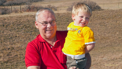 November 2008 - Don Boyd and his grandson Kyler in Colorado Springs