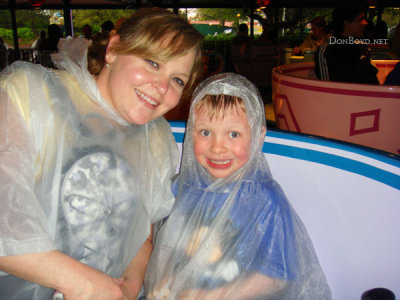 March 2010 - Karen and Kyler having fun at Walt Disney World