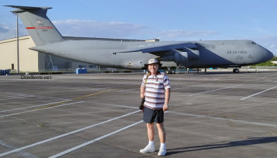 November 2016 - Don Boyd and Air Force Reserve Lockheed C-5A Galaxy #AF70-0461 from the 439th Air Wing