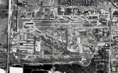 1960 - Miami International Airport with both the 20th Street and 36th Street Terminals in place