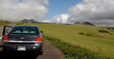 July 25 - rolling hills on the north end of the Big Island