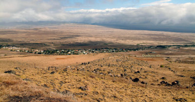 July 2009 - a small town along the road on the north end of the Big Island