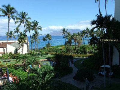 August 11, 2010 - the grounds at the Marriott Wailea Beach Resort, Maui