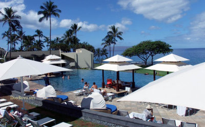 2010 - one of the pools at the Marriott Wailea Beach Resort on Maui