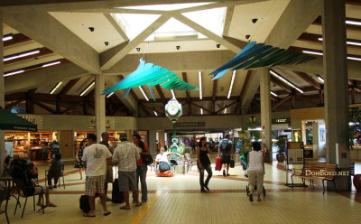 2010 - the interior of the passenger terminal at Kahului Airport on Maui