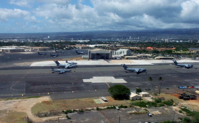 2010 - part of Hickam Air Force Base at Honolulu, Oahu
