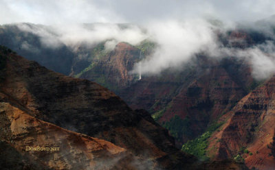 2009 - a small portion of the Waimea Canyon on Kauai, Hawaii