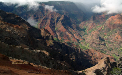 2009 - a small portion of the Waimea Canyon on Kauai, Hawaii