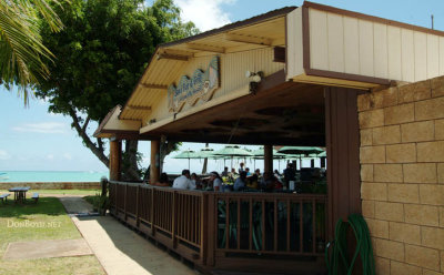 2009 - the Sand Bar & Grill oceanfront restaurant at Hickam Air Force Base