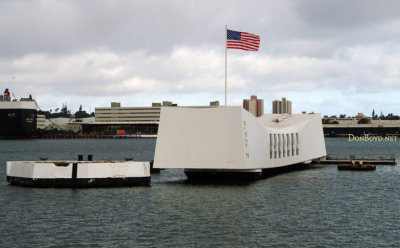 2009 - the USS Arizona Memorial from Ford Island